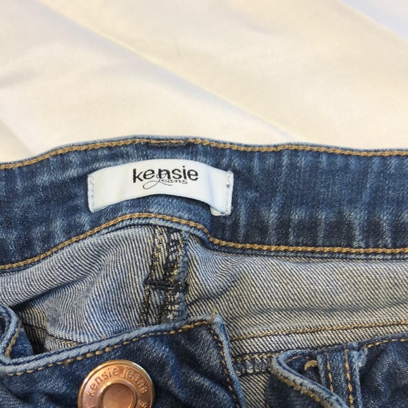 Kensie jeans size 27 distressed skinny - Picture 2 of 5
